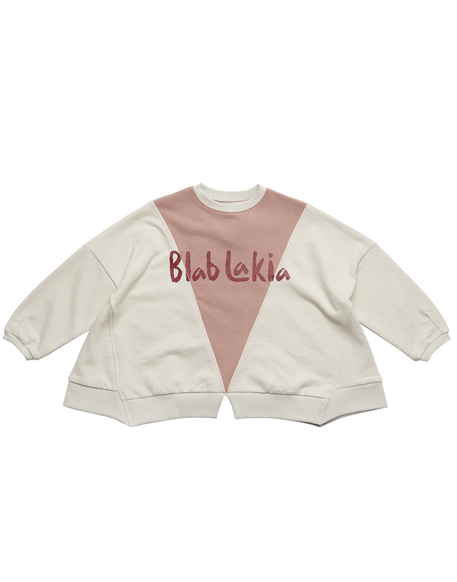 [CARRY OVER] LOGO SPECIAL  BATWING SWEAT SHIRTS_BEIGE/PINK