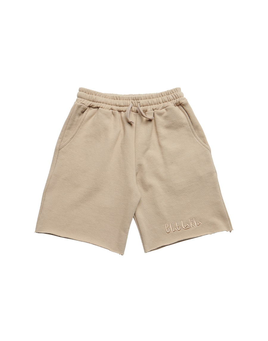 [CARRY OVER] LOGO SHORTS_BEIGE
