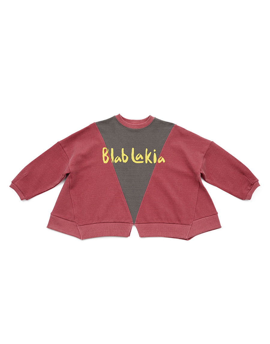 [CARRY OVER] LOGO SPECIAL SWEAT SHIRTS_BURGUNDY/GREY