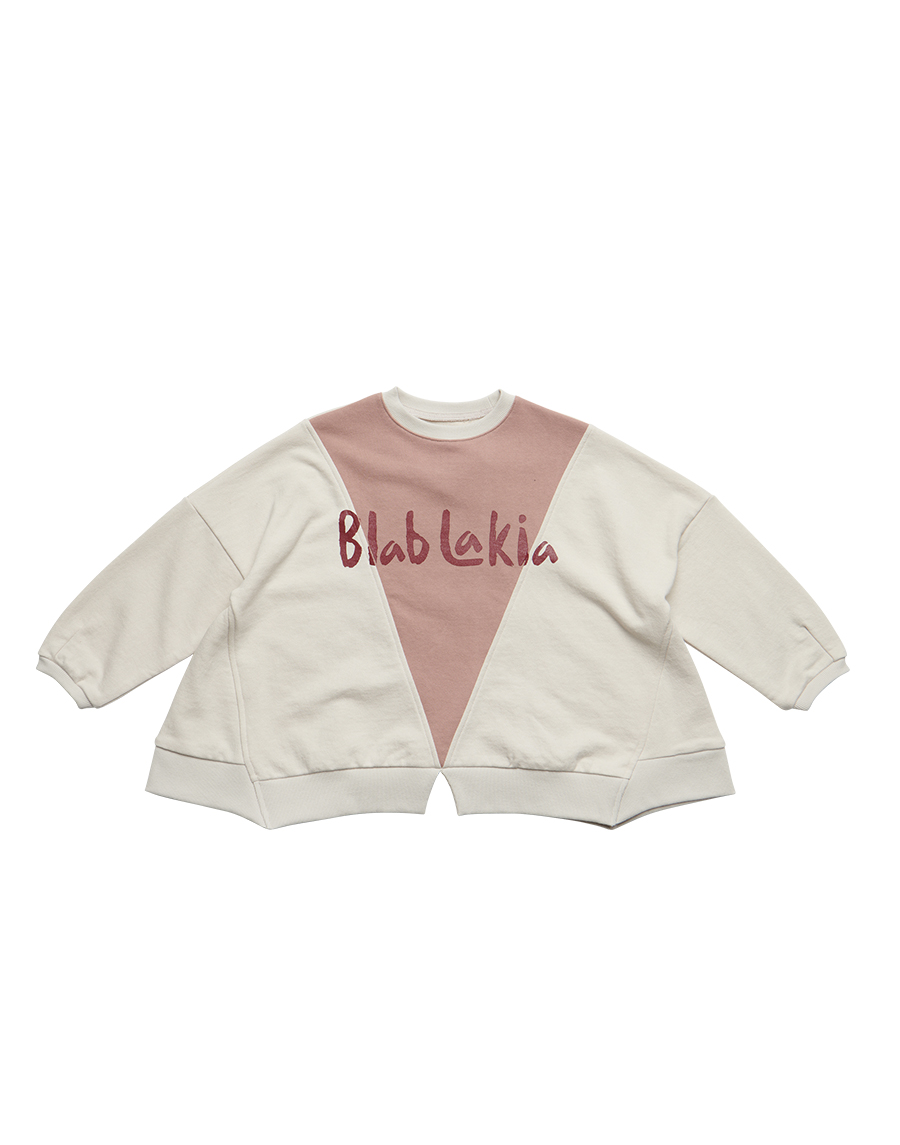 [CARRY OVER] LOGO SPECIAL  BATWING SWEAT SHIRTS_BEIGE/PINK